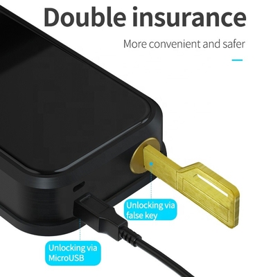Glomarket Wholesale Factory Price Intelligent Fingerprint Handle Lock Keyless Digital Hotel Tuya App Smart Digital Door Lock