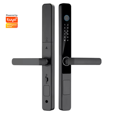 Glomarket Smart Tuya Waterproof Door Lock Sliding Door Fingerprint Password Remote Control Handle Electronic Intelligent Lock