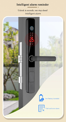 Glomarket Smart Tuya Waterproof Door Lock Sliding Door Fingerprint Password Remote Control Handle Electronic Intelligent Lock
