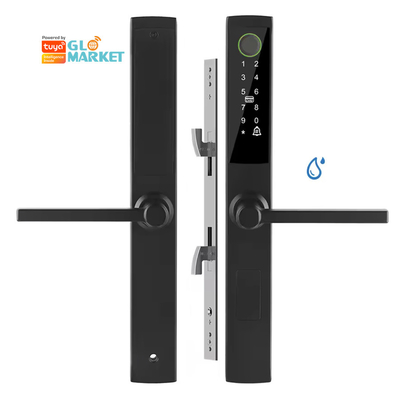 Glomarket Broken Bridge Smart Lock High-end Intelligence Zinc Alloy Tuya Wifi Fingerprint Waterproof Door Lock