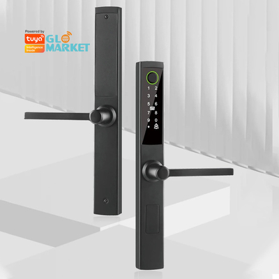 Glomarket Broken Bridge Smart Lock High-end Intelligence Zinc Alloy Tuya Wifi Fingerprint Waterproof Door Lock