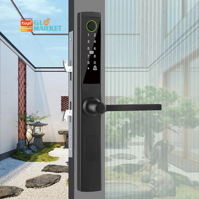 Glomarket Broken Bridge Smart Lock High-end Intelligence Zinc Alloy Tuya Wifi Fingerprint Waterproof Door Lock