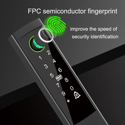 Glomarket Broken Bridge Smart Lock High-end Intelligence Zinc Alloy Tuya Wifi Fingerprint Waterproof Door Lock