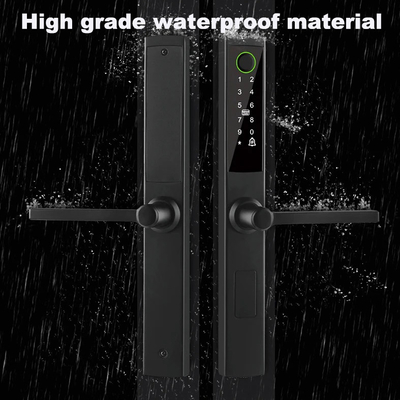 Glomarket Broken Bridge Smart Lock High-end Intelligence Zinc Alloy Tuya Wifi Fingerprint Waterproof Door Lock