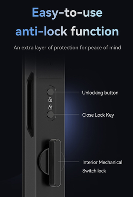 Glomarket Tuya 3d Face Cerradura Inteligente Automatic Electric Wifi Camera Fingerprint Digital Smart Door Lock