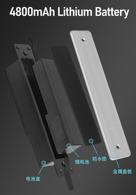 Glomarket Courtyard Villa Gate Lock High Security Waterproof Intelligent Dual Fingerprint Password Smart Lock