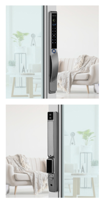 Glomarket Outdoor Electric Keyless 3D Face Recognition Tuya Digital Password Card Door Lock Waterproof Fingerprint Smart Lock