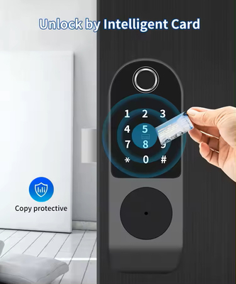 Glomarket Tuya Waterproof Digital TTLock Remote Unlock Double-sided Fingerprint Smart Lock