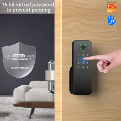 Glomarket Outdoor Electronic Smart Fingerprint Password Digital Lock Tuya Ttlock Smart Door Lock