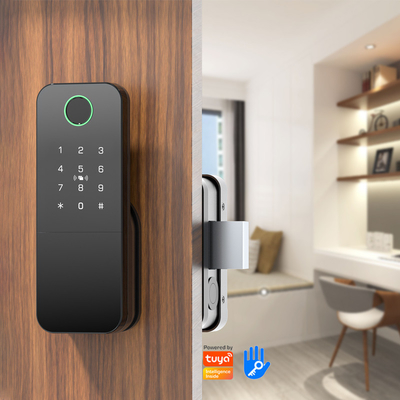 Glomarket Outdoor Electronic Smart Fingerprint Password Digital Lock Tuya Ttlock Smart Door Lock