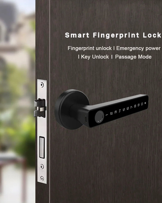 Glomarket Tuya Ble Smart Lock Security Electronic Keyless Smart Door Handle Lock Indoor Room Lock