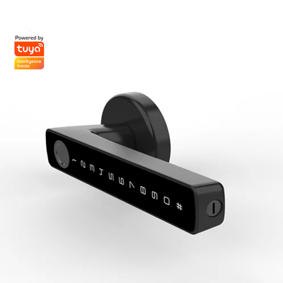 Glomarket Tuya Ble Smart Lock Security Electronic Keyless Smart Door Handle Lock Indoor Room Lock