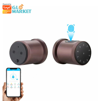 Glomarket New Style Tuya App Control Smart Lock Door Fingerprint Password Home Hotel Apartment Electronic Smart Door Knob Lock