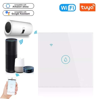 Glomarket Smart Home Remote Voice Control Touch Panel Water Heater Switch Tuya Wireless Wifi Boiler Switch