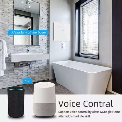 Glomarket Smart Home Remote Voice Control Touch Panel Water Heater Switch Tuya Wireless Wifi Boiler Switch