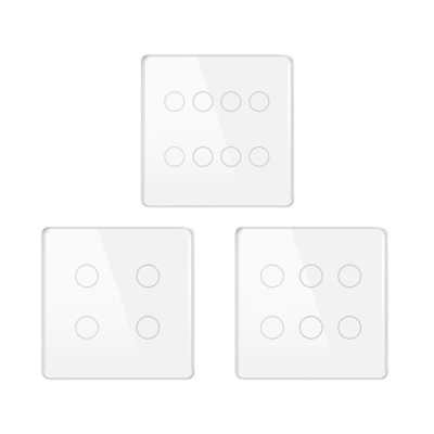 Glomarket Smart Wifi Brazil 118*124 Switch Work with Google Alexa Assistant Tuya Smart Light Switch for Home