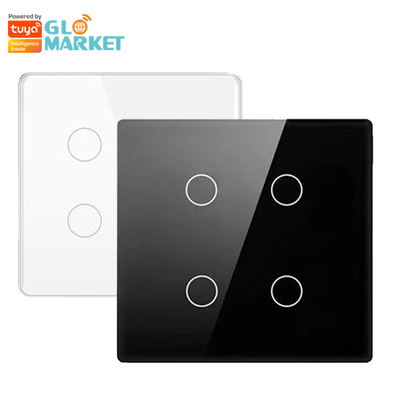 Glomarket Smart Wifi Brazil 118*124 Switch Work with Google Alexa Assistant Tuya Smart Light Switch for Home
