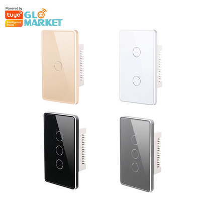 Glomarket Tuya Smart Switch Wifi US Electric Wall Switch Google Home Alexa Light Lamp Touch Switch App Control