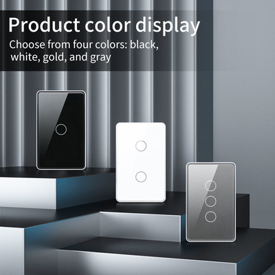 Glomarket Tuya Smart Switch Wifi US Electric Wall Switch Google Home Alexa Light Lamp Touch Switch App Control
