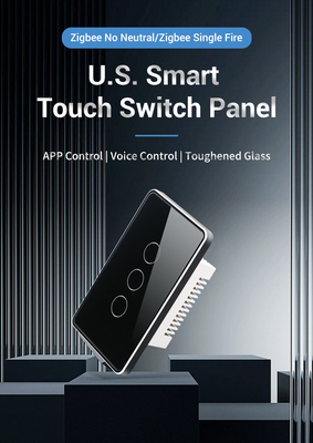 Glomarket Tuya Smart Switch Wifi US Electric Wall Switch Google Home Alexa Light Lamp Touch Switch App Control