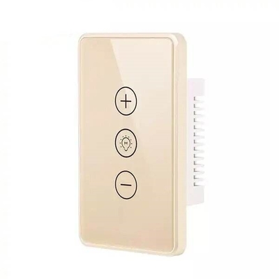Glomarket Digital Smart Switch Light Wifi Dimmer Wireless Glass Touch Wall Light Switch Panel Tuya Remote Control With Alexa