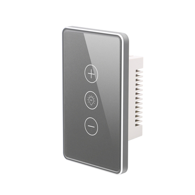 Glomarket Digital Smart Switch Light Wifi Dimmer Wireless Glass Touch Wall Light Switch Panel Tuya Remote Control With Alexa