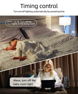 Glomarket US Standard Dimmer Wireless Switch Electrical Smart Switch Intelligent Wall Dimmer Light Switch Smart Home Automation