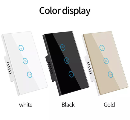 Glomarket US Standard Dimmer Wireless Switch Electrical Smart Switch Intelligent Wall Dimmer Light Switch Smart Home Automation