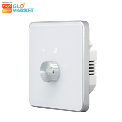 Glomarket Smart Home Dimmer Switch Tuya Zigbee Voice Control Knob Dimming Adjust Brightness With Digital Display