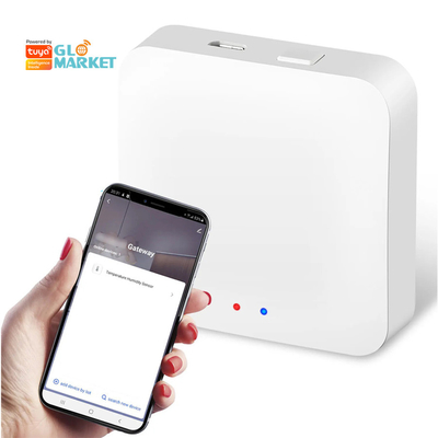 Glomarket Tuya Zigbee 3.0 Hub Gaterway Alexa Google Smart Home Bridge Wireless Remote Controller Smart Home Zigbee Gateway Hub