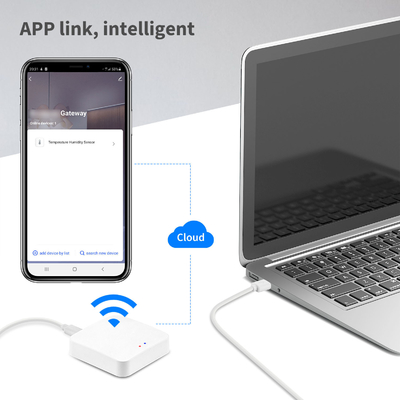 Glomarket Tuya Zigbee 3.0 Hub Gaterway Alexa Google Smart Home Bridge Wireless Remote Controller Smart Home Zigbee Gateway Hub