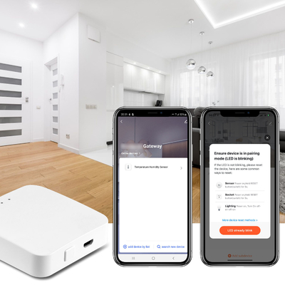 Glomarket Tuya Zigbee 3.0 Hub Gaterway Alexa Google Smart Home Bridge Wireless Remote Controller Smart Home Zigbee Gateway Hub