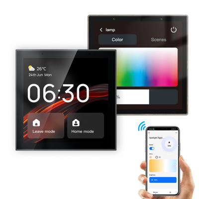 Glomarket Tuya Smart 4-Inch Multi-Functional Touch Screen Control Panel Alexa Voice Zigbee Central Control