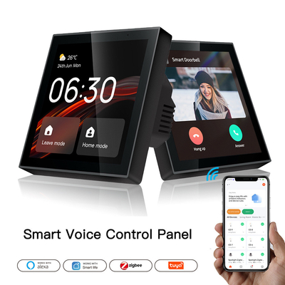 Glomarket Tuya Smart 4-Inch Multi-Functional Touch Screen Control Panel Alexa Voice Zigbee Central Control