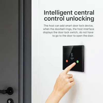 Glomarket Smart Home Control Panel Touch Screen 4 Inch Multi-functional WiFi Home Background Music System Tuya Zigbee Gateway
