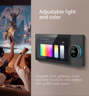 Glomarket Tuya Wifi Smart 6 Inch Control Panel Multi-Function Built In Zigbee Gateway Smart Home Controller Smart Host
