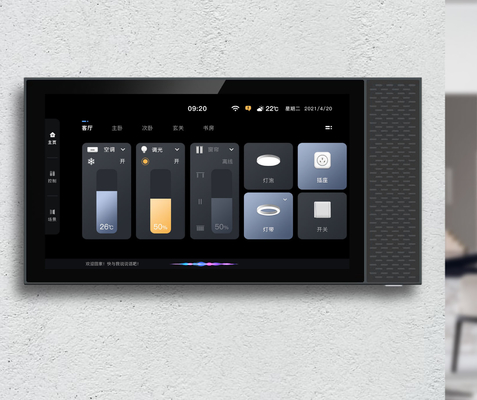 Glomarket Tuya Smart 7 Inch Home Zigbee Gateway Wifi Smart Control Panel Multi-Function Ble Music Wall Touch Screen Center