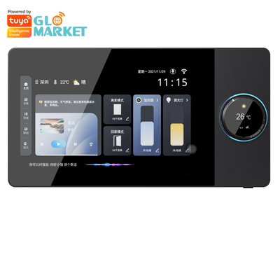 Glomarket 8 Inch Tuya Smart WiFi Zigbee Gteway Scene Music Play Multi-functional Smart Control Panel Central Controller