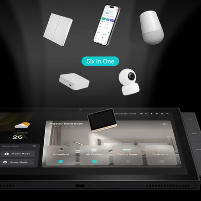 Glomarket Tuya Smart Home Control Panel 10 inch Screen BLE Zigbee Gateway Building Intercom Compatible
