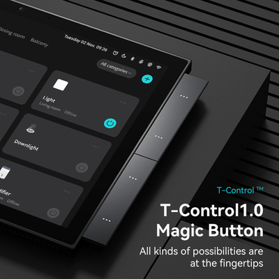 Glomarket Tuya Smart Home Control Panel 10 inch Screen BLE Zigbee Gateway Building Intercom Compatible