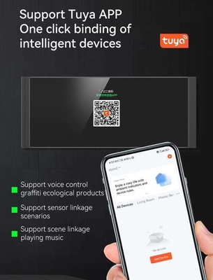 Glomarket 12 inch Multi-function Music Host Touch Screen Zigbee Gateway Wall Central Control Panel For Intelligent Scenes Switch