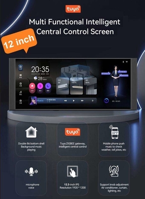 Glomarket 12 inch Multi-function Music Host Touch Screen Zigbee Gateway Wall Central Control Panel For Intelligent Scenes Switch