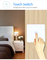 ABS Glass Touch Dimmer Tuya Smart Switch Smart Life APP Control