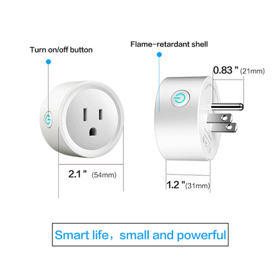 Tuya 16A Wifi Controlled Power Outlet 220V Wifi Smart Plug 3500W