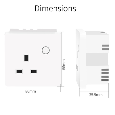 IFTTT Alexa Smart 13 Amp Socket Timing Setting IEEE 802.11 B/G/N