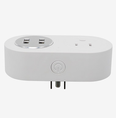 US1P 2U Smart Plug Socket Android Smart Plug For 220v Air Conditioner