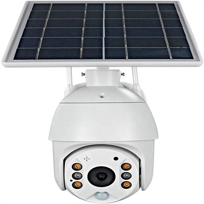 Tuya Security Smart Home IP66 Waterproof 1080P Full HD PIR Detection Solar PTZ Camera