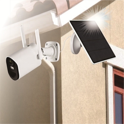 Pir IP65 Solar Wifi Bullet Camera Tuya Smart Compatible Camera