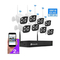 4/8 Channel Wifi Wireless CCTV Camera 1080P HD NVR Embedded Linux System