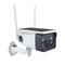 Solar Camera Wifi Outdoor Waterproof Wireless 1080p Ip Security Surveillance Camera Baby Monitor